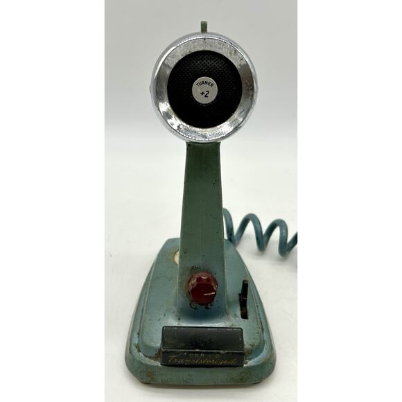 Ham CB Radio Base Microphone Mic Tabletop Turner 2 SSB +2 Transistorized Parts - Picture 4 of 14